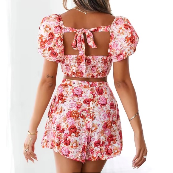 Pants - Boho Floral Two piece set